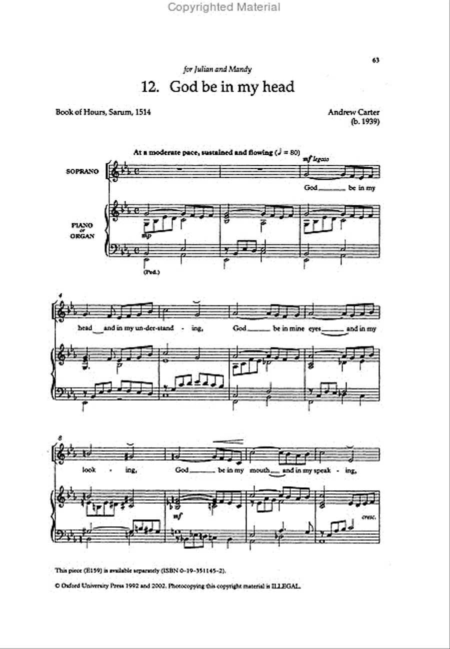 Weddings for Choirs 4-Part scores gallery preview page 5