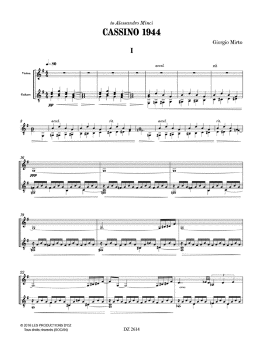 Medley Classical Guitar scores gallery preview page 2
