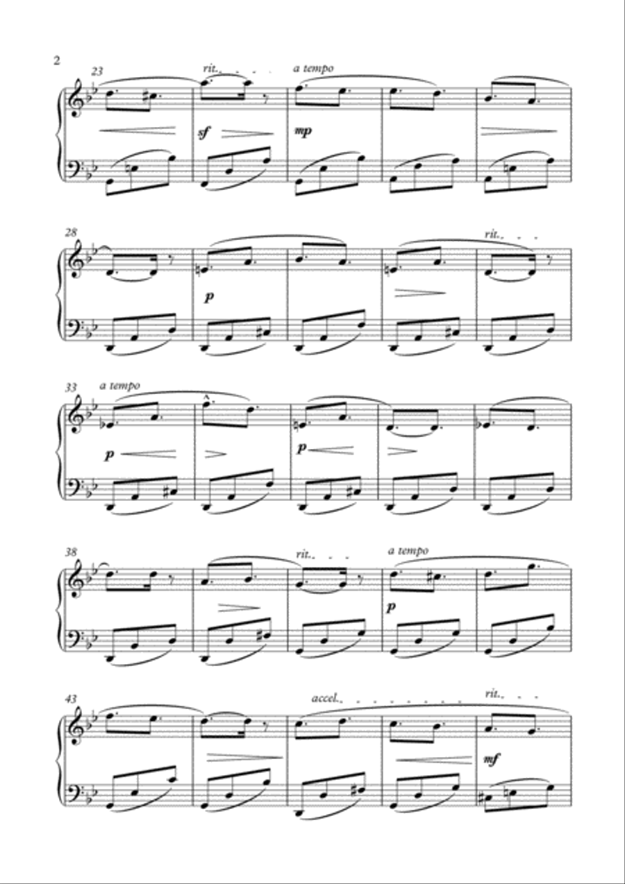 Masterpieces for solo piano 7 by J.Raff and F.Chopin Piano Solo scores gallery preview page 3