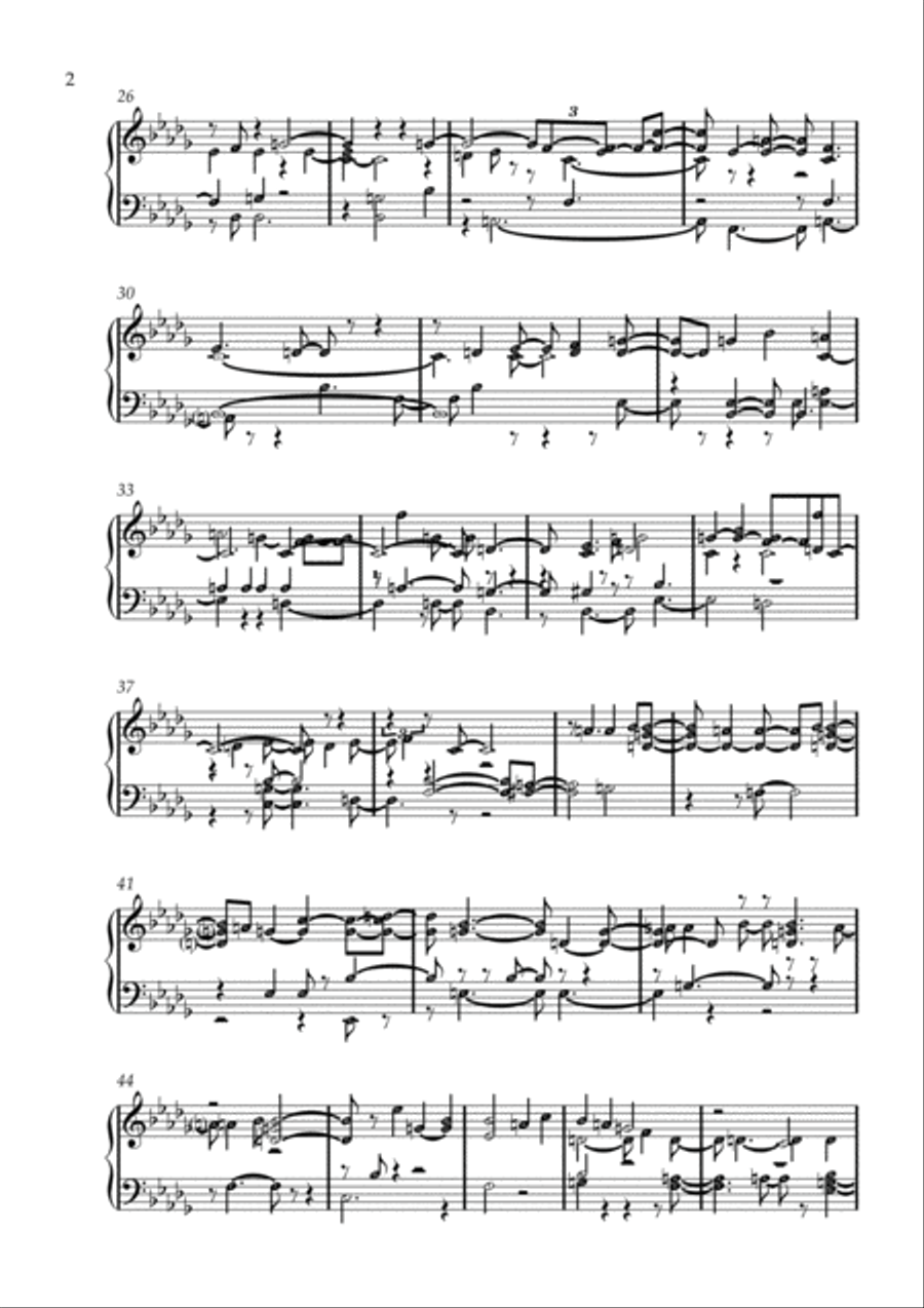 Walk By Faith Easy Piano scores gallery preview page 2