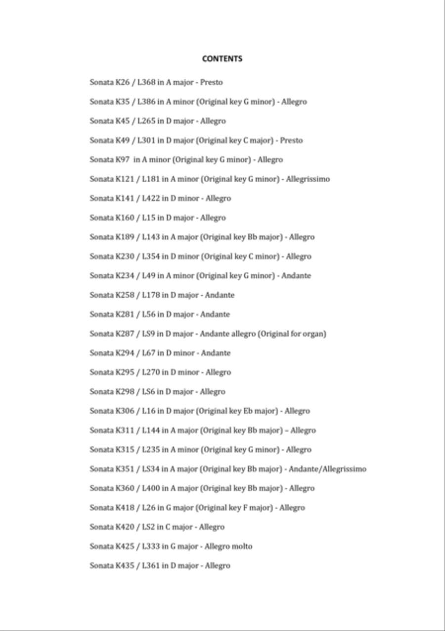 26 Sonatas for Solo Guitar Acoustic Guitar scores gallery preview page 2