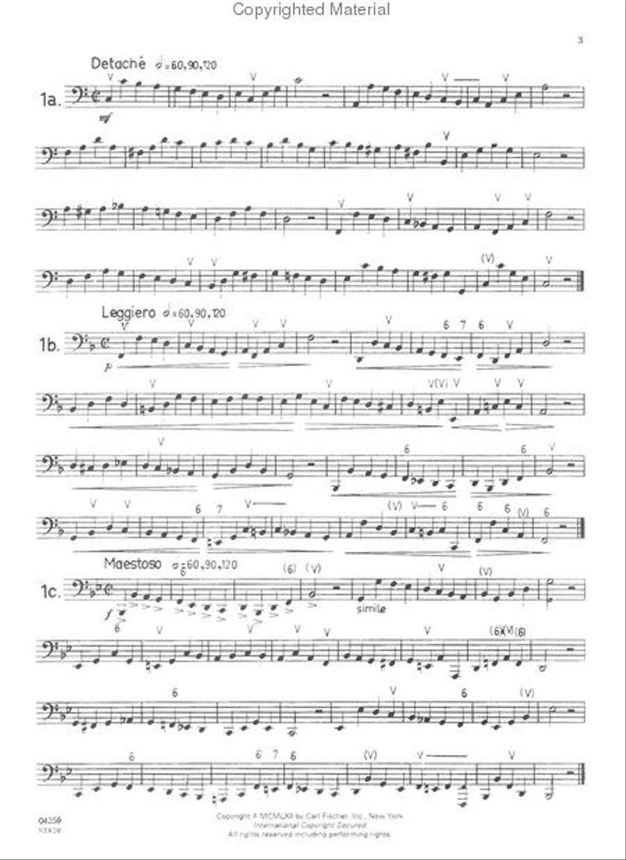 Thirty-Six Studies Trombone scores gallery preview page 2