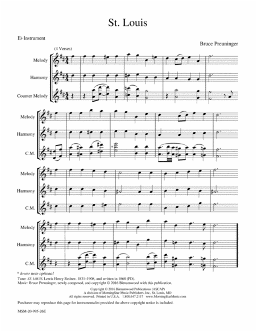 St. Louis Piano and Keyboard scores gallery preview page 3
