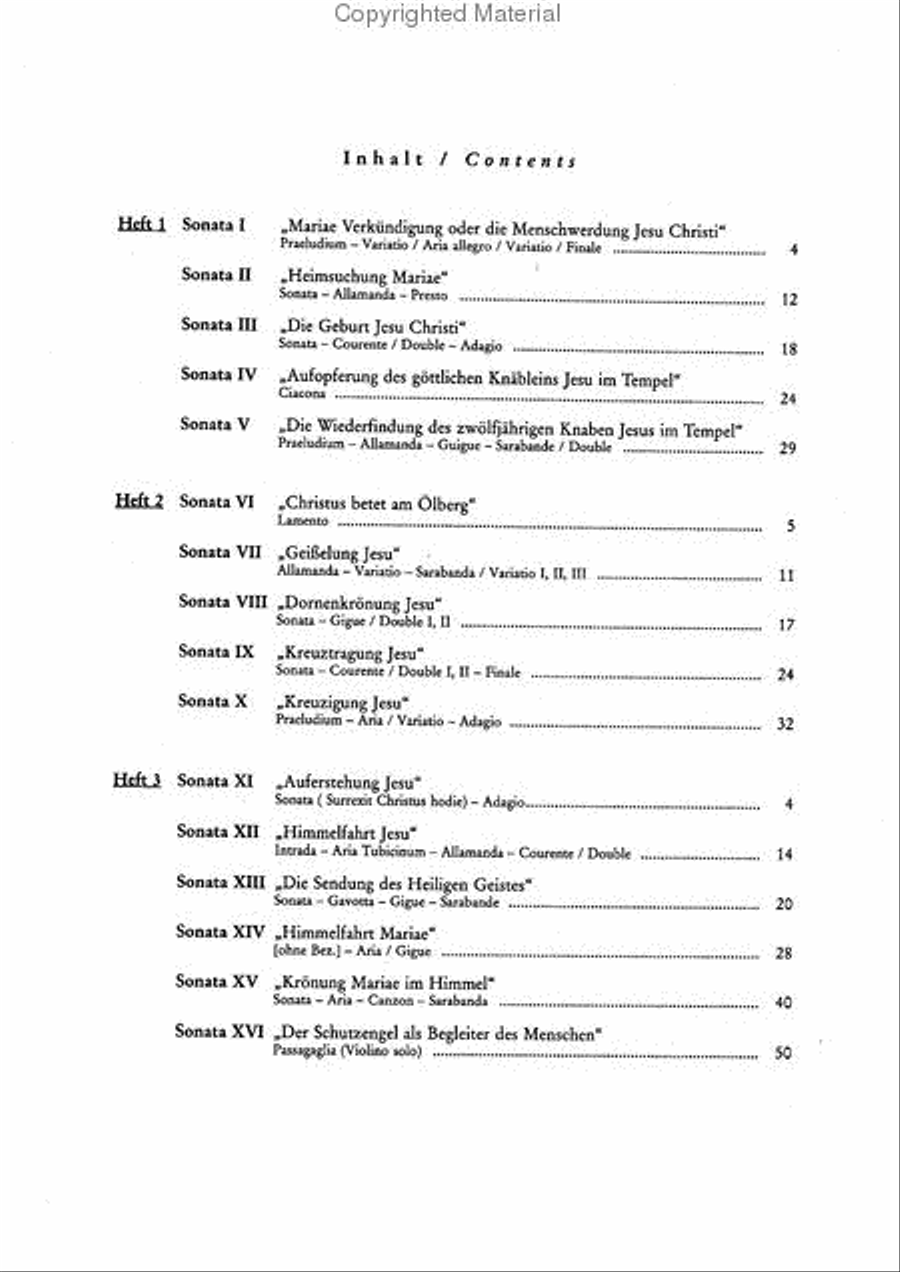 Mysteriensonaten I Violin Solo scores gallery preview page 2