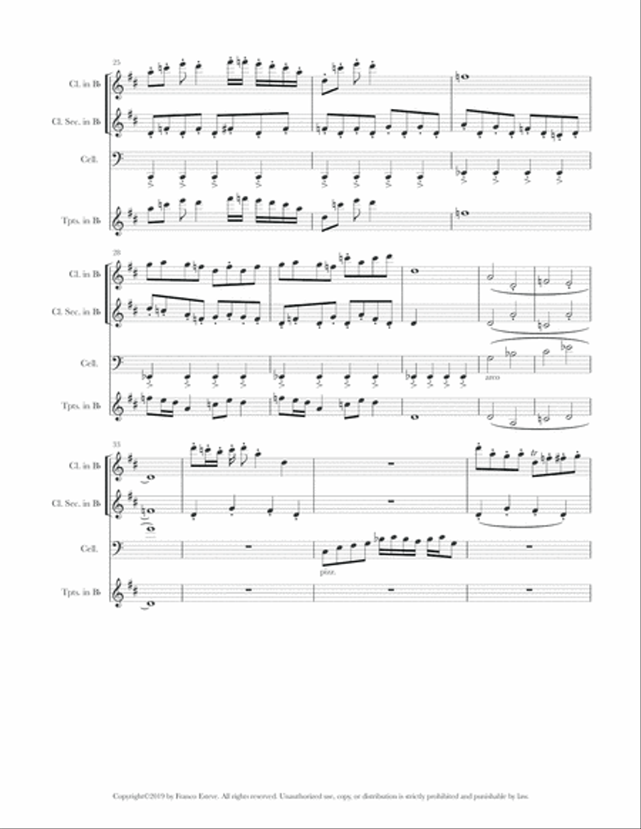 The Hunt Chamber Orchestra scores gallery preview page 5