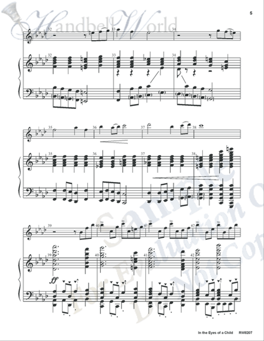 In the Eyes of a Child In the Eyes of a Child 5-Octaves scores gallery preview page 4