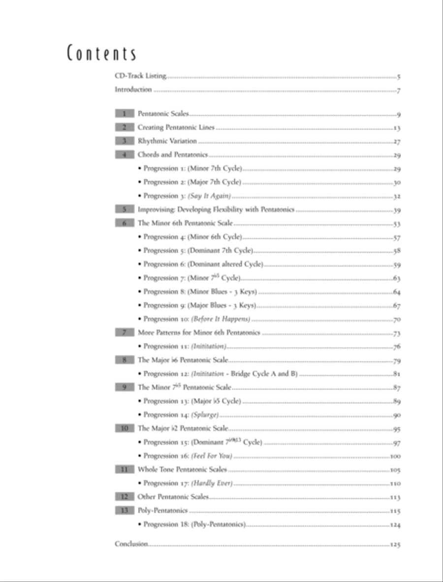 Pentatonics C Instrument scores gallery preview page 2