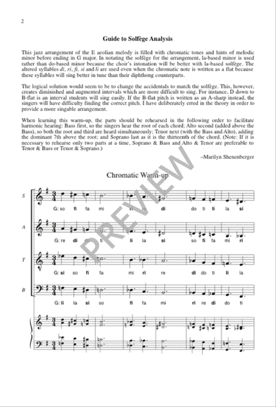 God Rest Ye Merry, Gentlemen 4-Part scores gallery preview page 2