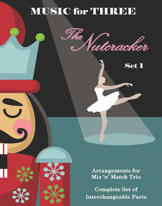 Book cover for Music for Three, The Nutcracker Set 1
