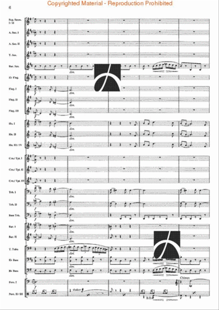 Firestorm Brass Band scores gallery preview page 6