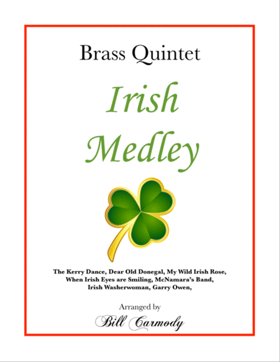 Irish Medley Brass Ensemble scores gallery preview page 1