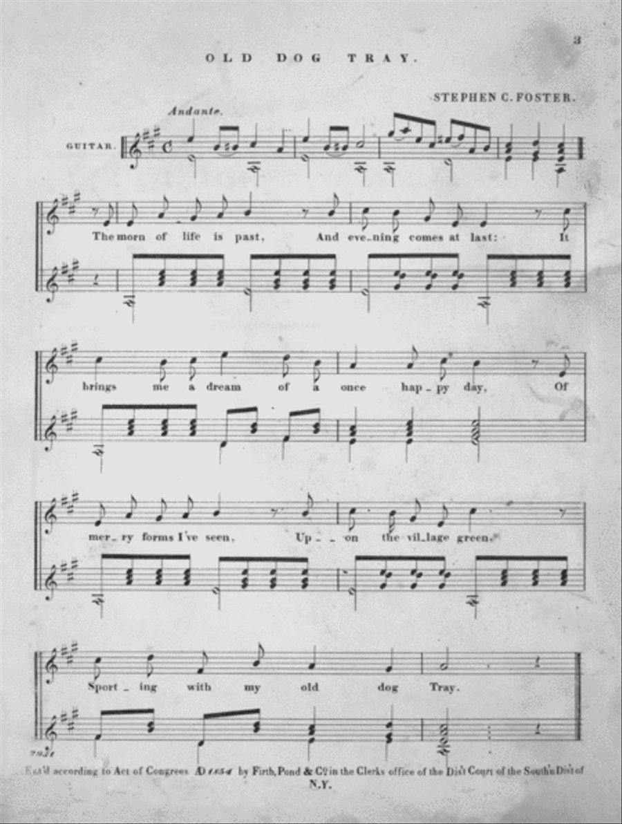 Old Dog Tray Guitar scores gallery preview page 2