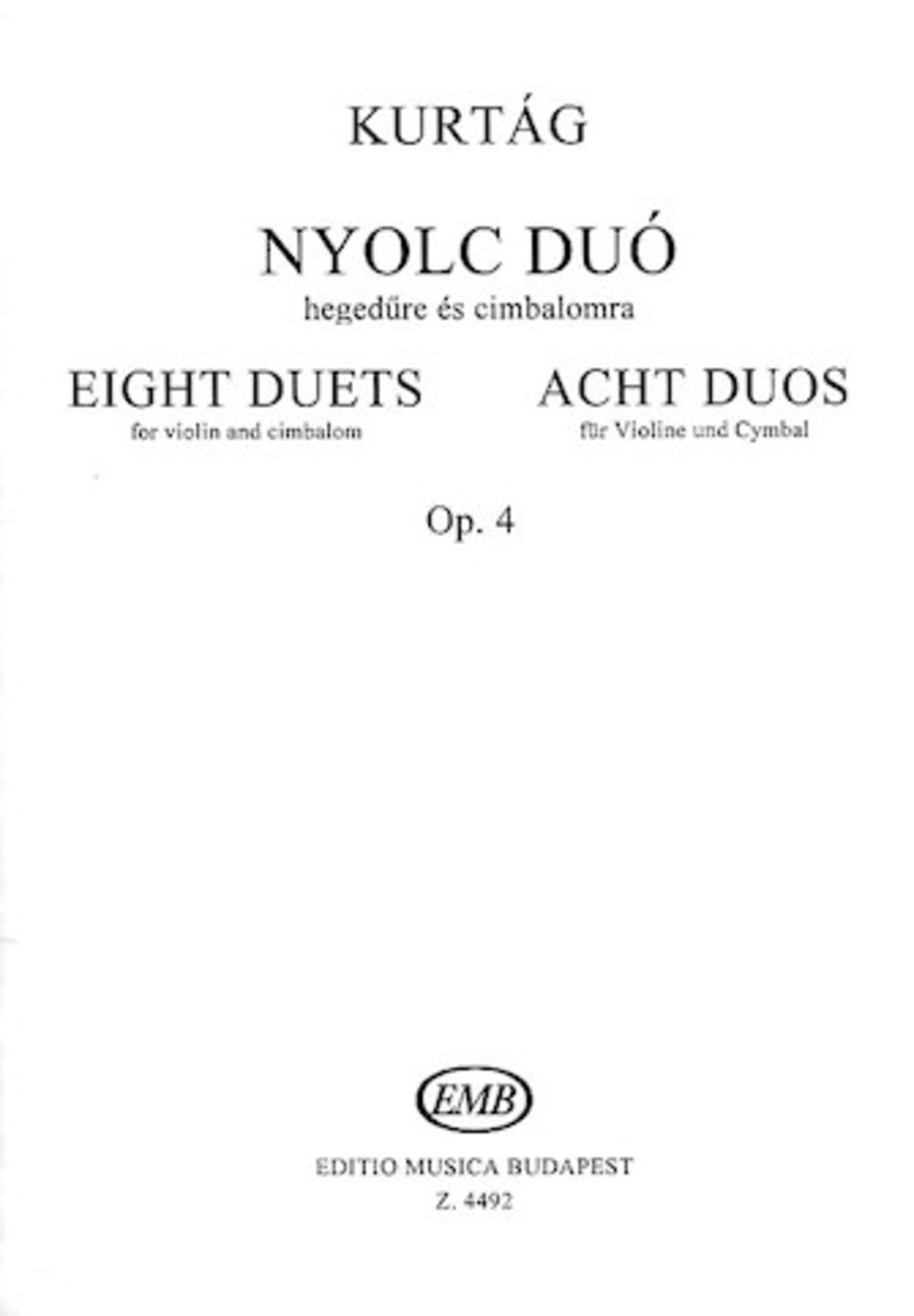 8 Duets Op.4-vln/cimbalom