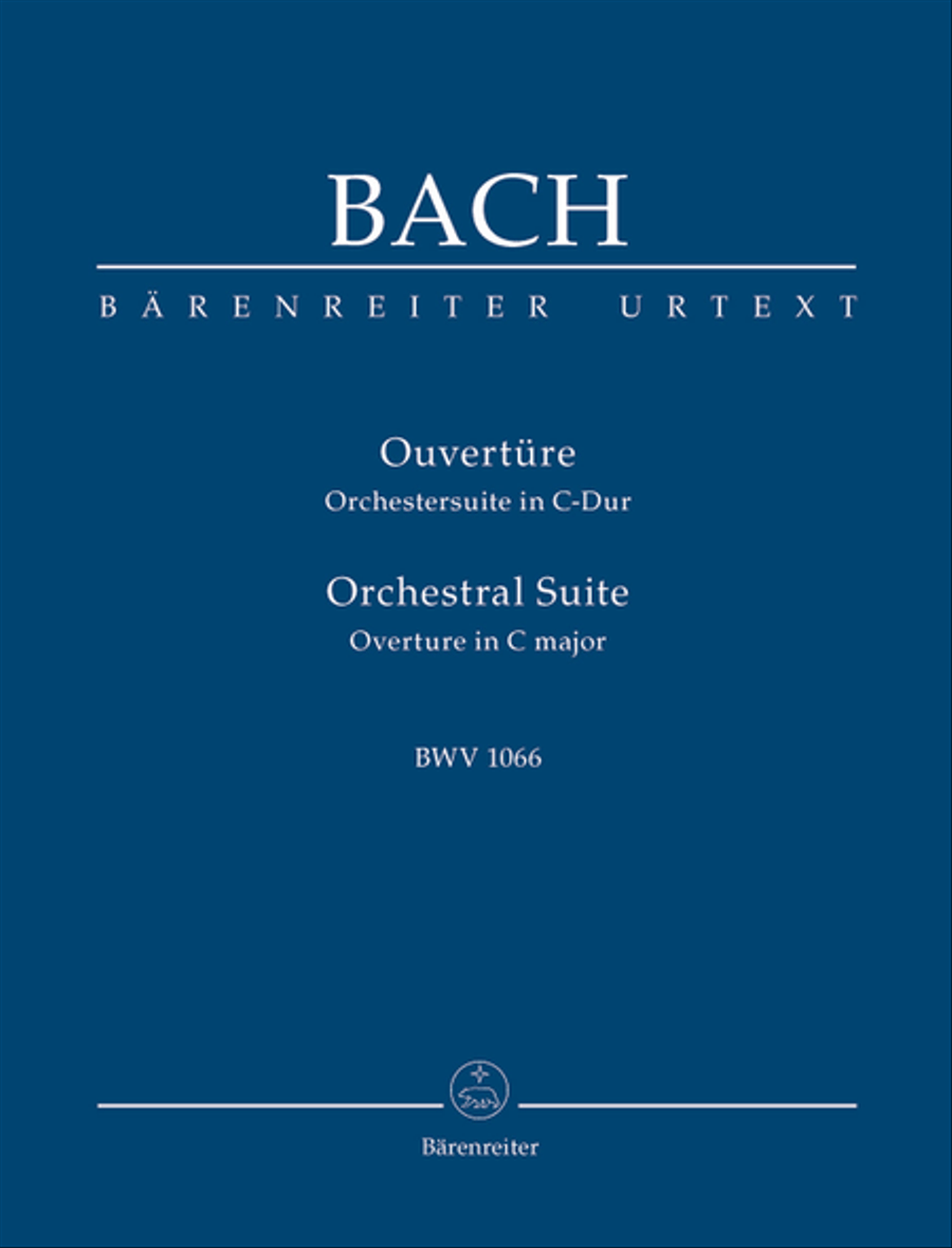 Ouverture C major, BWV 1066 Orchestra scores gallery preview page 1