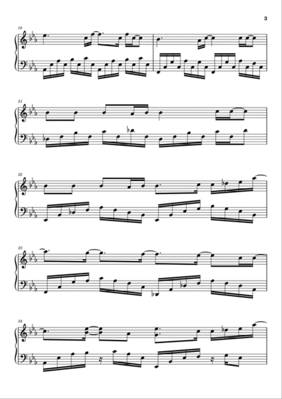 All Of Me Piano Solo scores gallery preview page 3