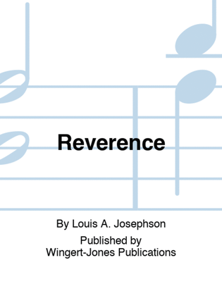 Reverence - Full Score