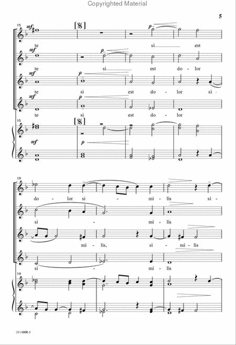 O Vos Omnes SSAA scores gallery preview page 5