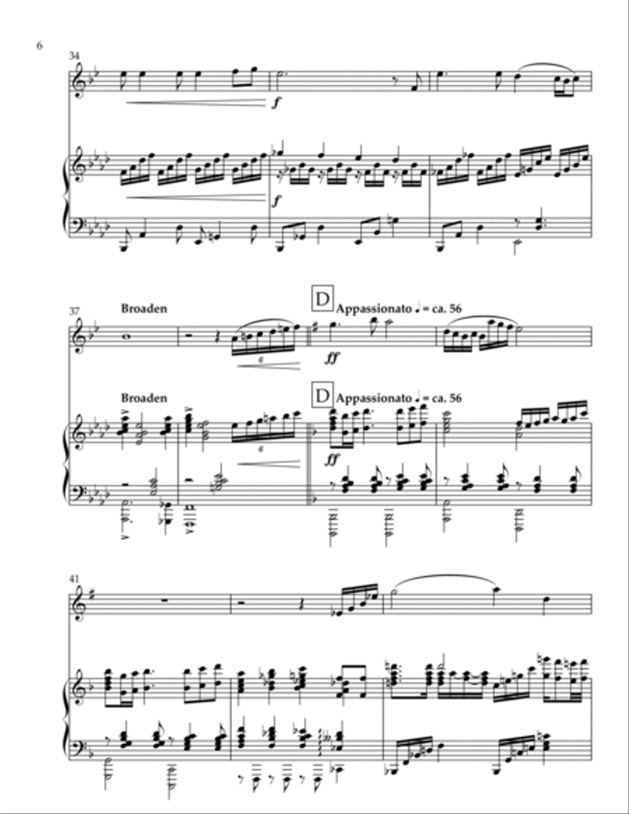 Make Me A Channel Of Your Peace (prayer Of St. Francis) Tenor Saxophone scores gallery preview page 6
