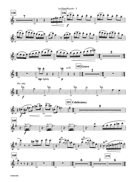Harry Potter Symphonic Suite: Flute