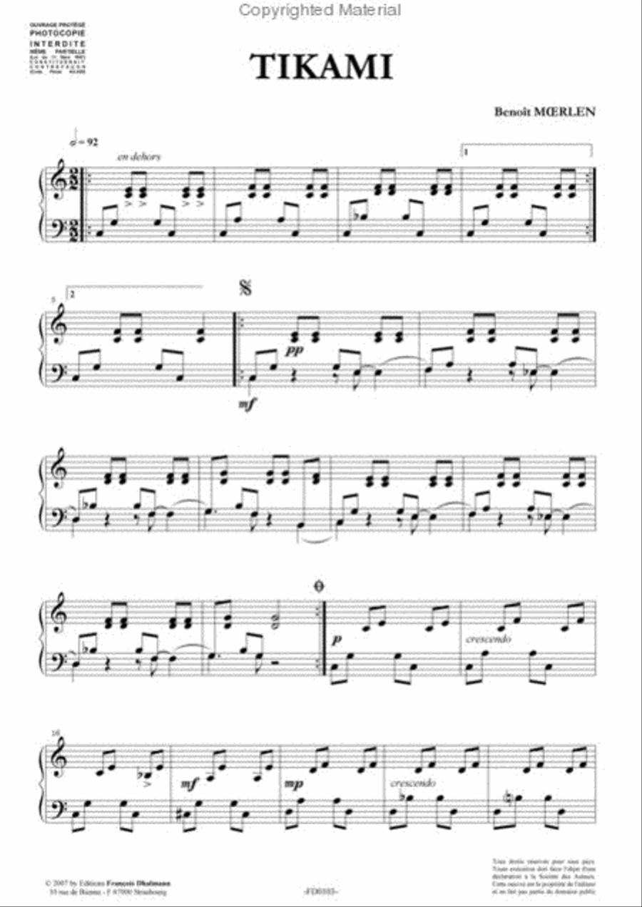 Tikami Marimba scores gallery preview page 2
