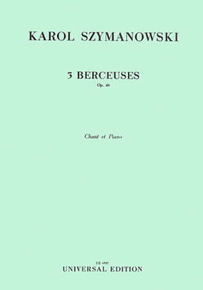 Book cover for Berceuses, Op. 48, Voice/Piano