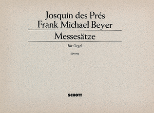 Book cover for Messesatze