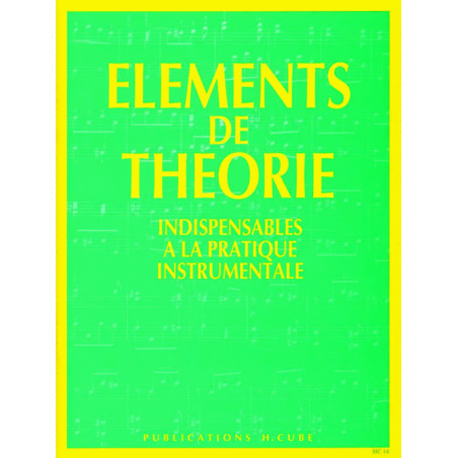 Éléments de Theorie Éléments de Theorie School and Community scores gallery preview page 1
