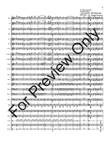 Sousa Portrait - Full Score