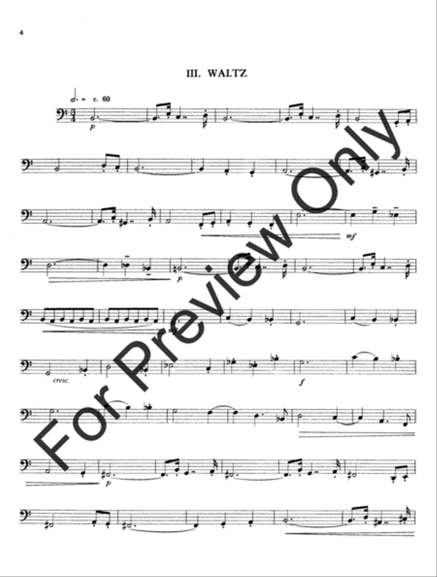 Diverse Moments #1 Tuba scores gallery preview page 6