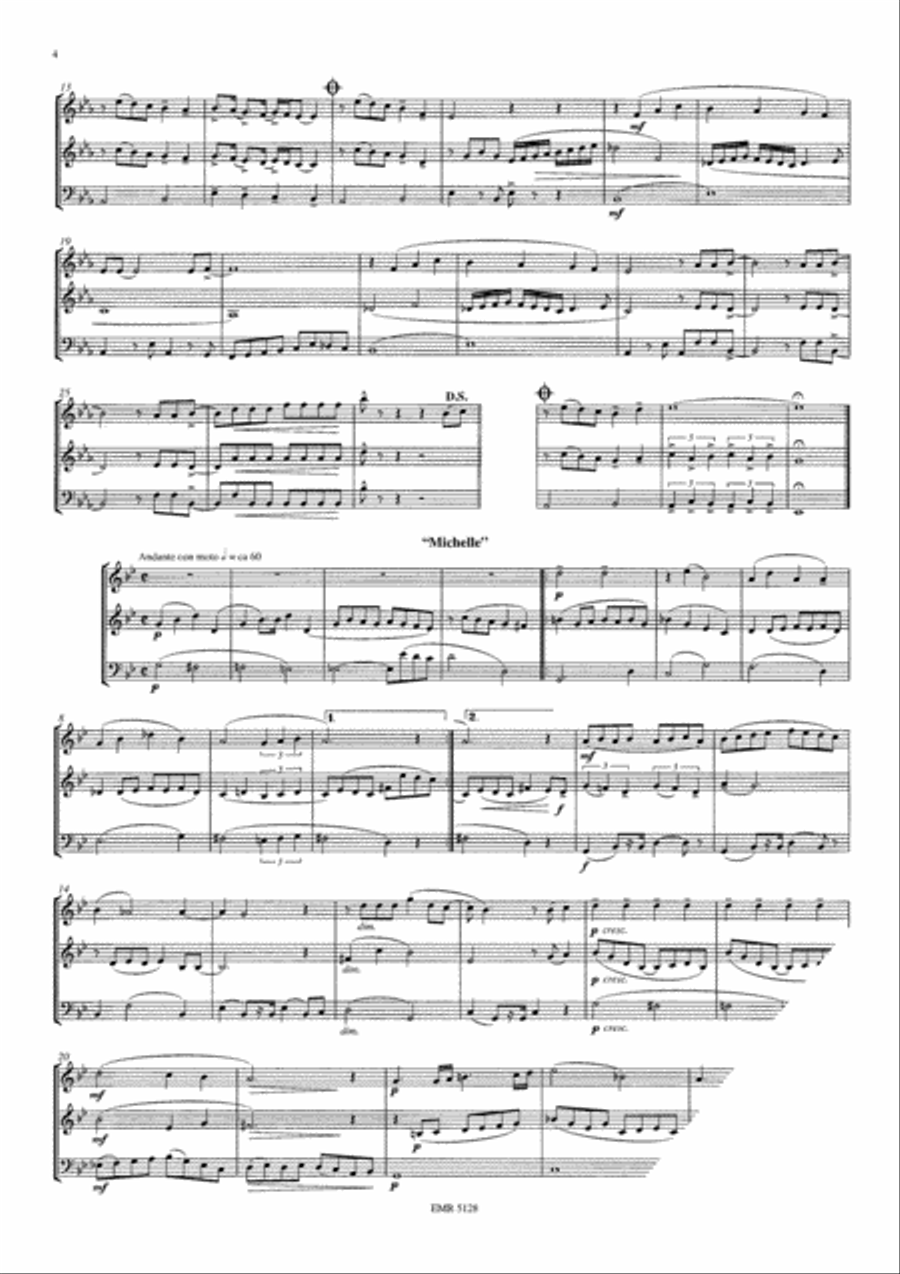 The Beatles Volume 1 Cornet scores gallery preview page 3