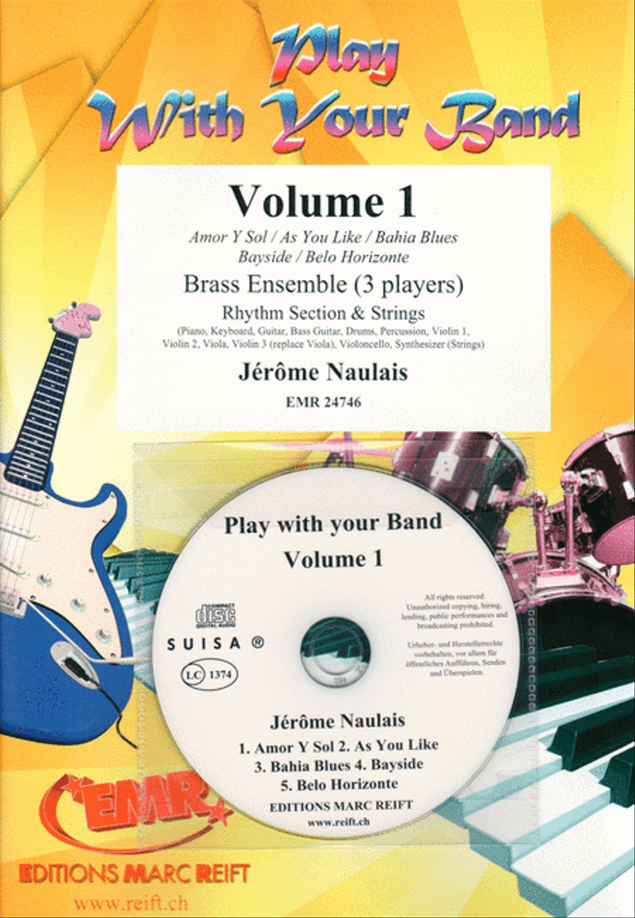 Play With Your Band Volume 1 Rhythm Section scores gallery preview page 1