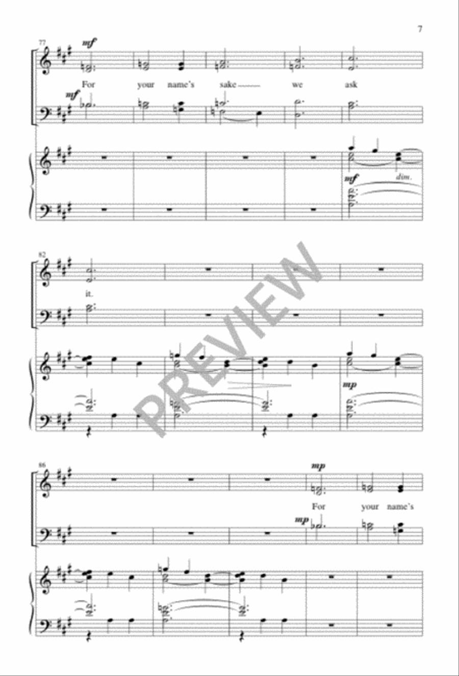 O Christ, the Master Carpenter 4-Part scores gallery preview page 7