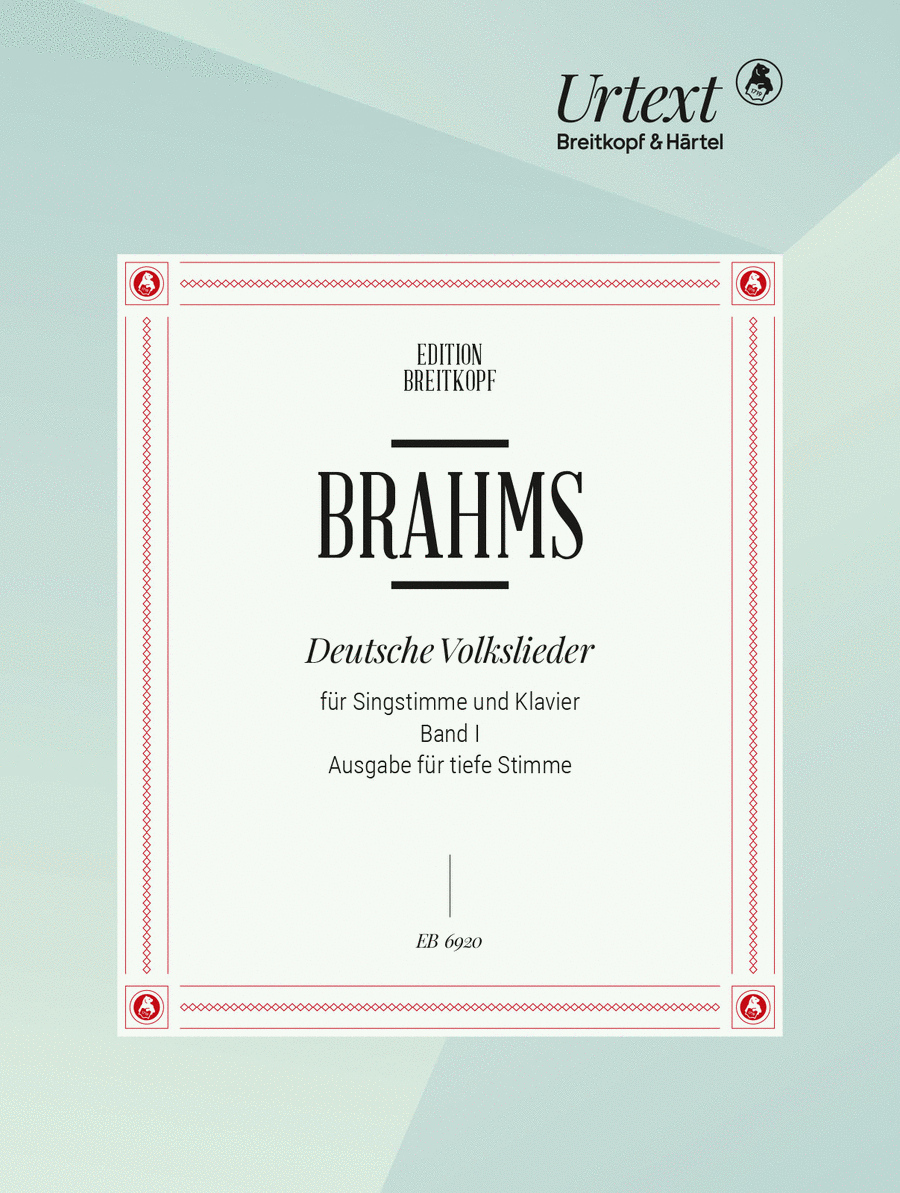 German Folk Songs WoO 33 Voice Solo scores gallery preview page 1