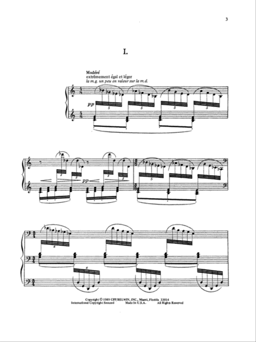 Debussy: Preludes (Volume II) Piano Solo scores gallery preview page 1