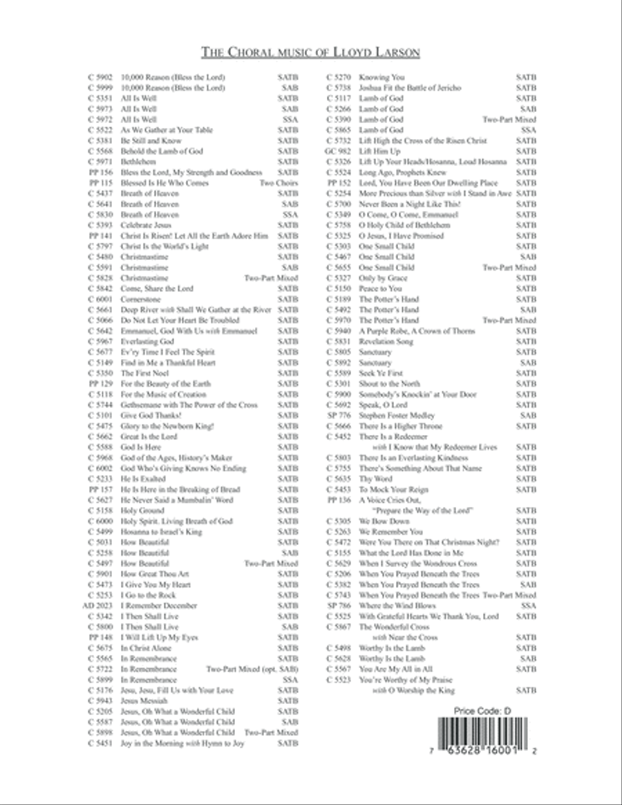 Cornerstone 4-Part scores gallery preview page 13