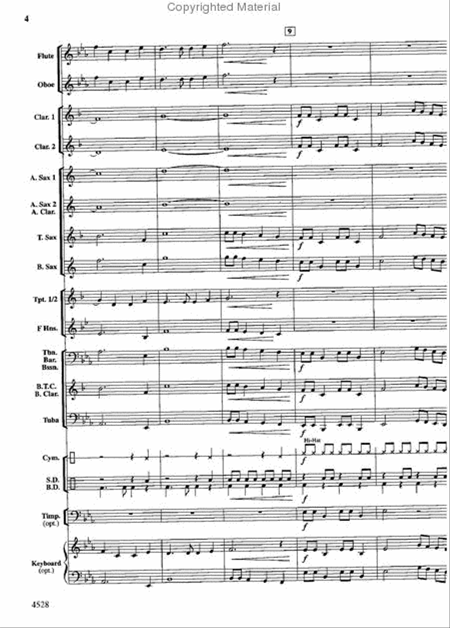 Banana Split Banana Split Concert Band scores gallery preview page 3