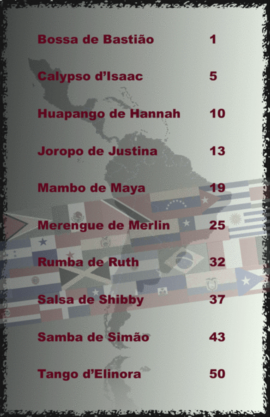 10 Latin Duets, for Violin String Duet scores gallery preview page 2