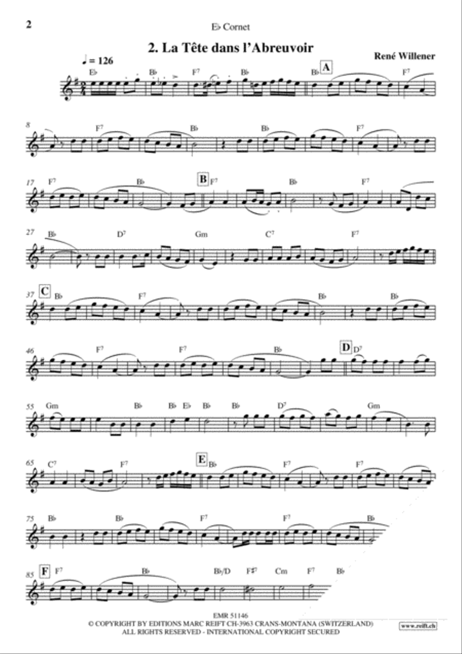 La Fete au Chalet Volume 3 Cornet scores gallery preview page 4
