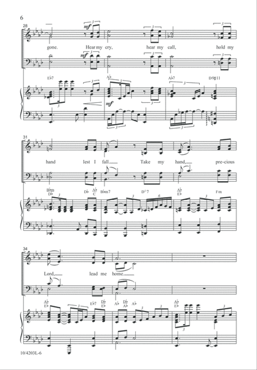 Precious Lord, Take My Hand with 