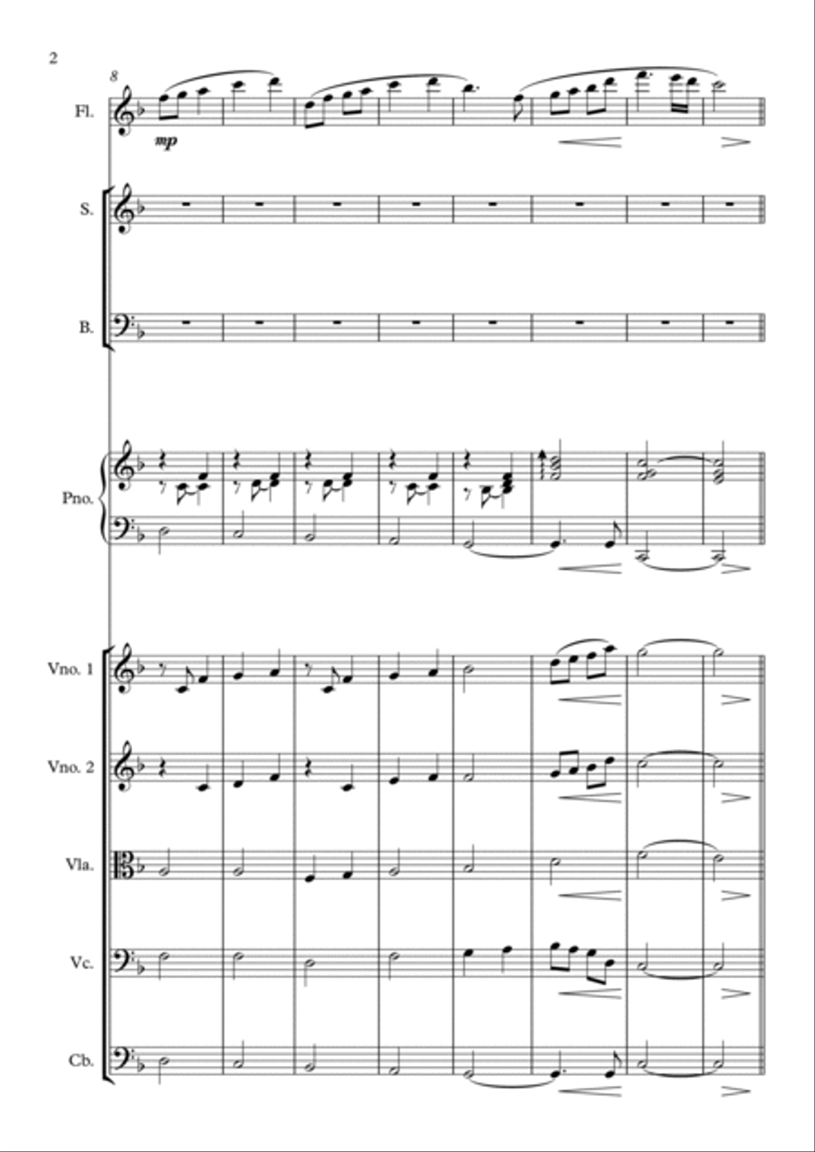 Ponta De Areia Ponta De Areia Chamber Orchestra scores gallery preview page 2