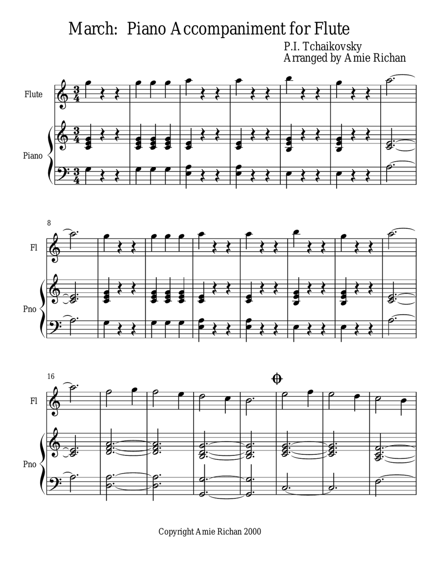 The Flutist's Nutcracker Flute Solo scores gallery preview page 5