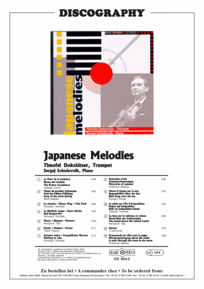 Japanese Melodies Vol. 2 image number null