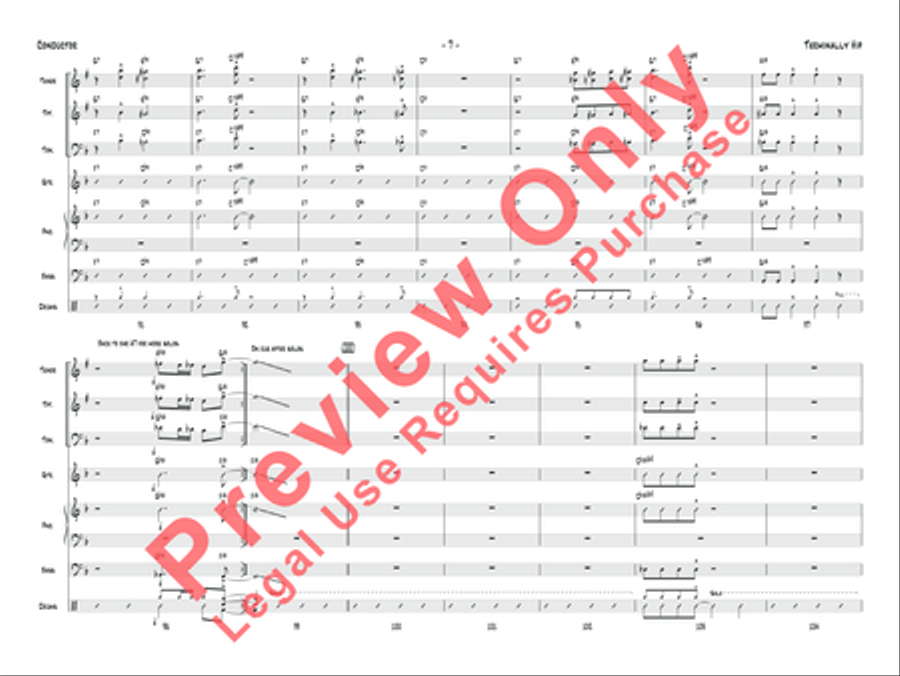 Terminally Hip Jazz Ensemble scores gallery preview page 20