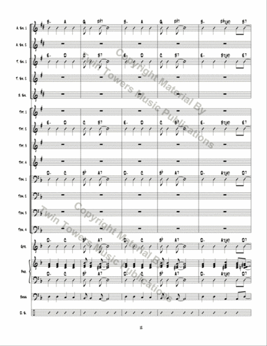 Who Shook? Who Shook? Jazz Ensemble scores gallery preview page 13