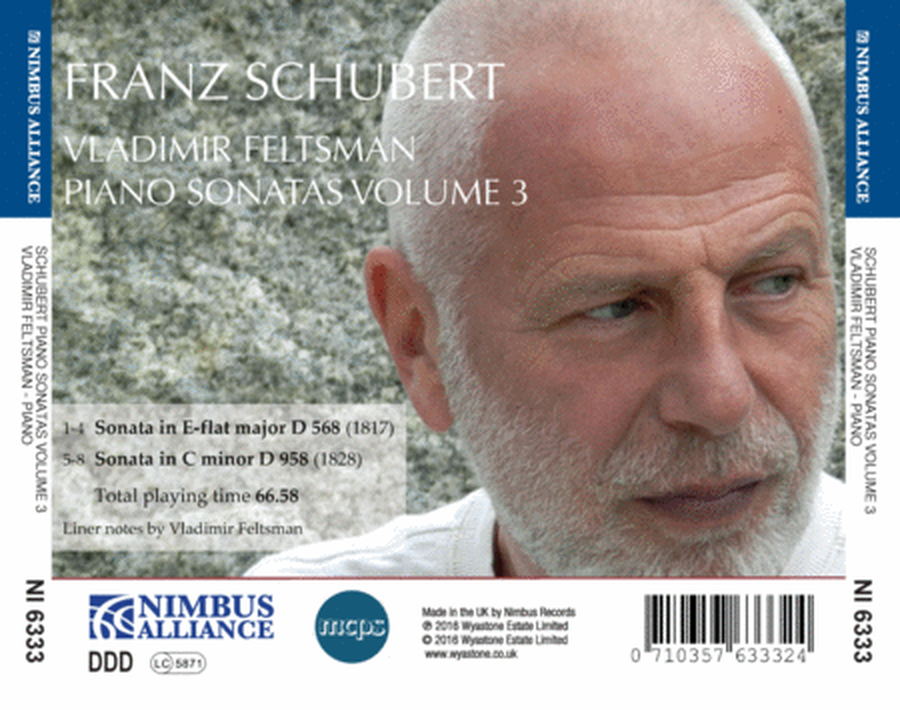 Franz Schubert: Piano Sonatas, Vol. 3