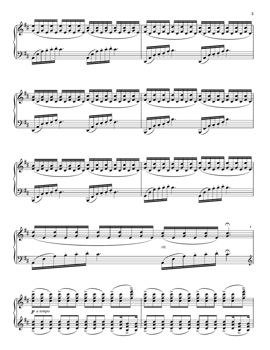 Bethesda Piano Solo scores gallery preview page 3