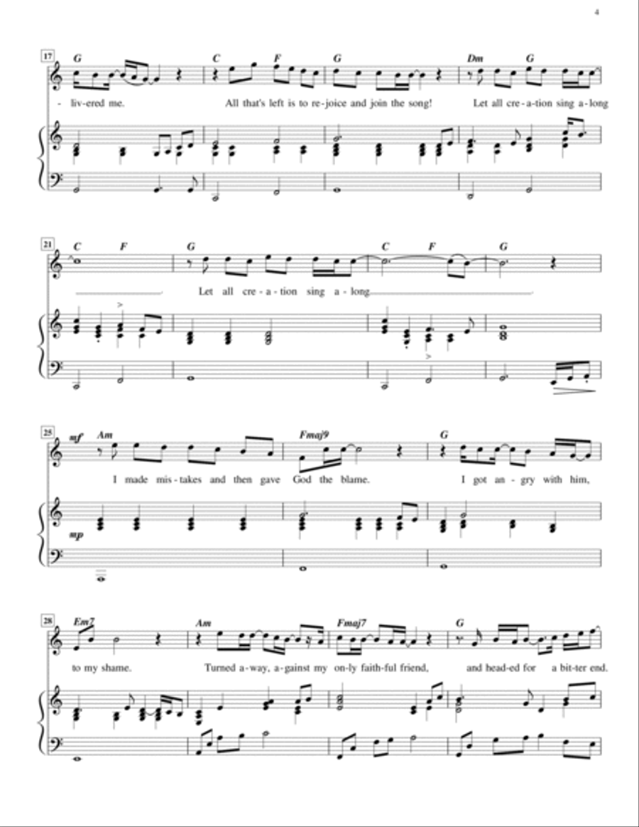 True Songs Songbook Volume 1 (low voice) Low Voice scores gallery preview page 4