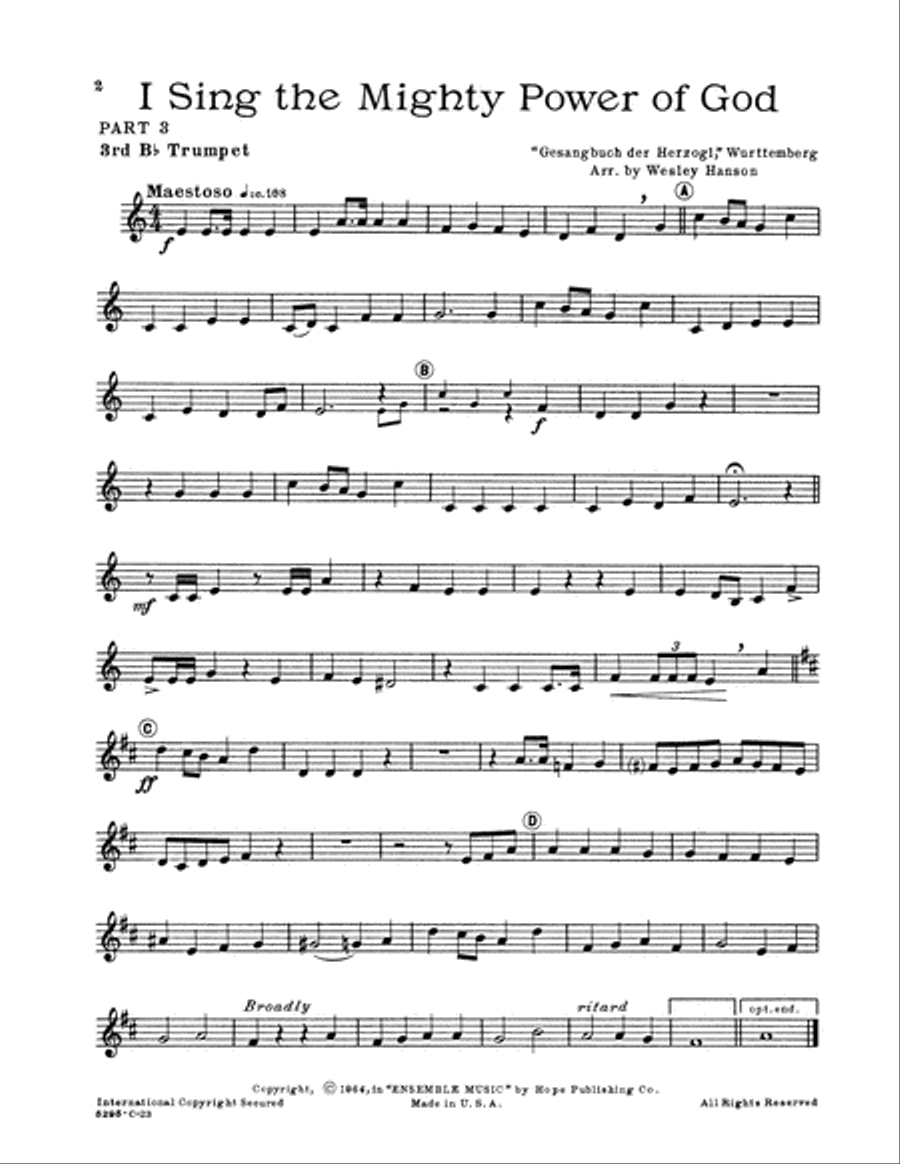 Ensemble Music for Church and School Part scores gallery preview page 4