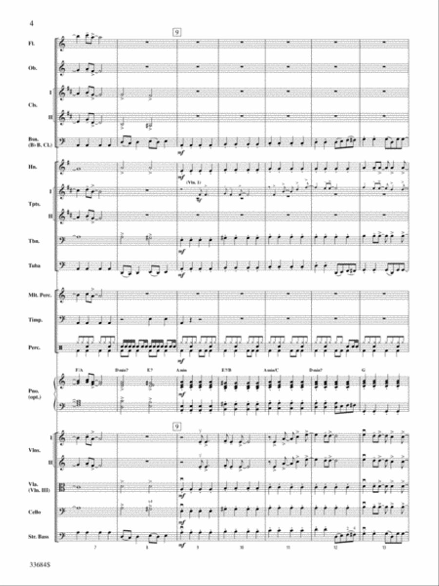 Fame (from the motion pictureFame): Score Full Orchestra scores gallery preview page 4