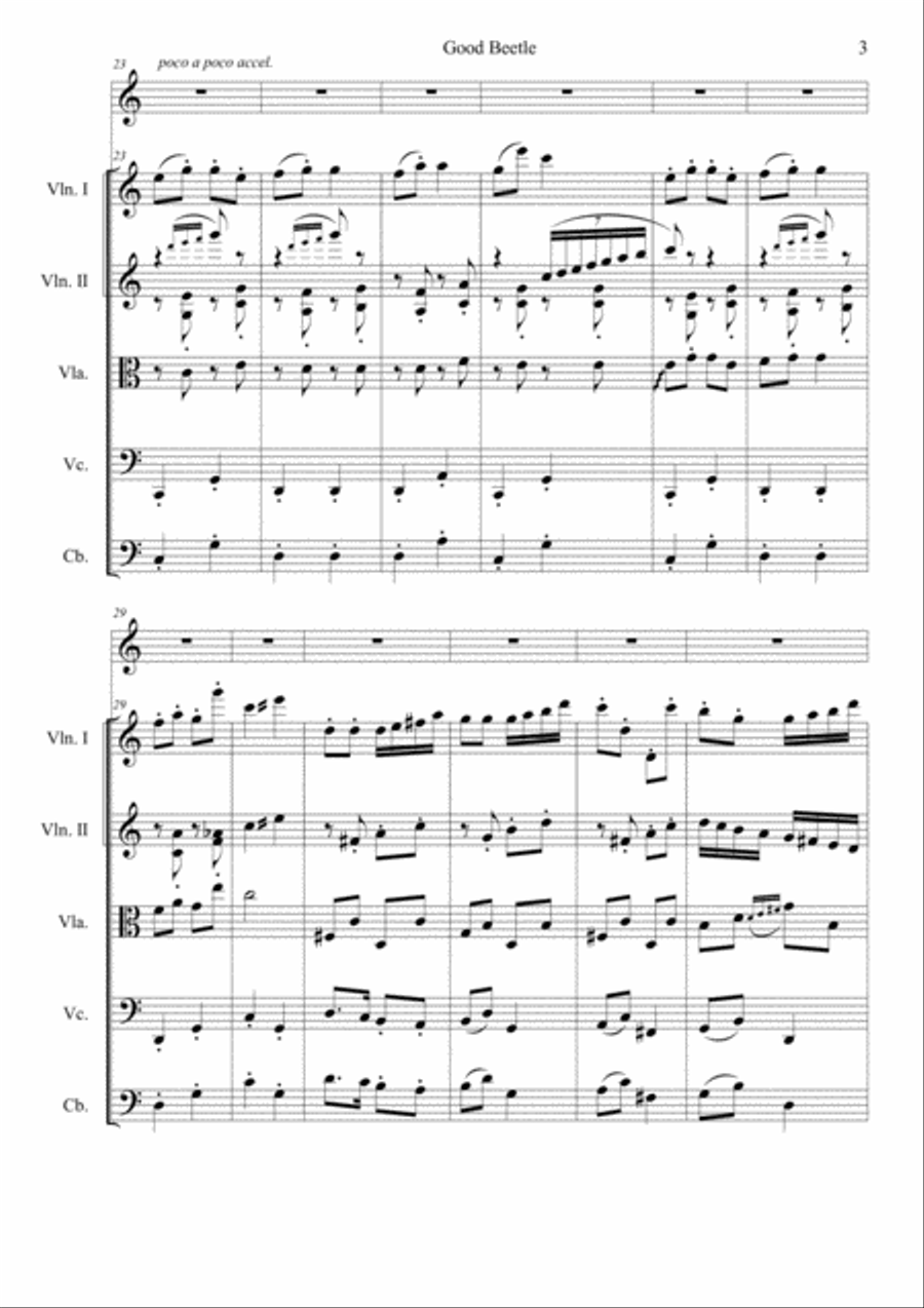 Good Beetle\ Добрый жук Good Beetle\ Добрый жук Chamber Orchestra scores gallery preview page 4